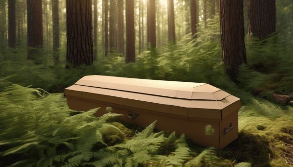 Pourquoi opter pour un cercueil en carton écologique et léger